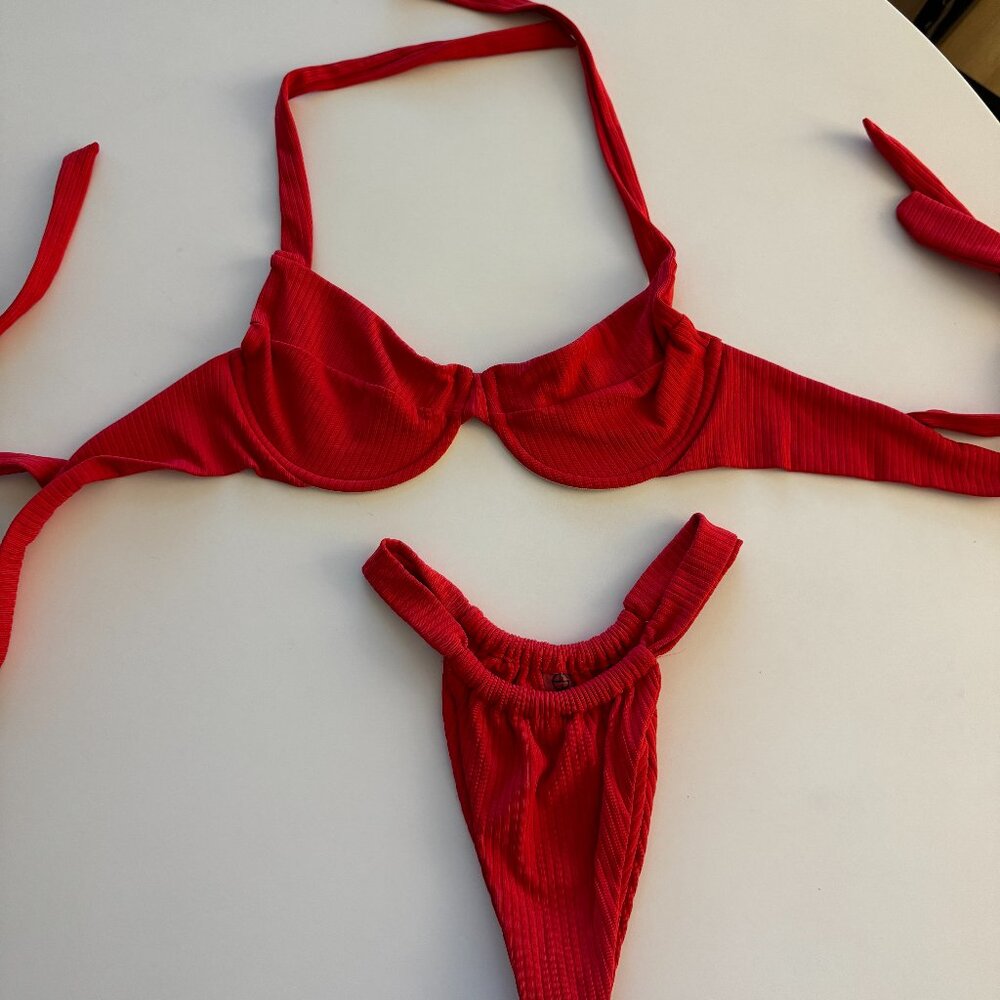 Poema Red Bikini